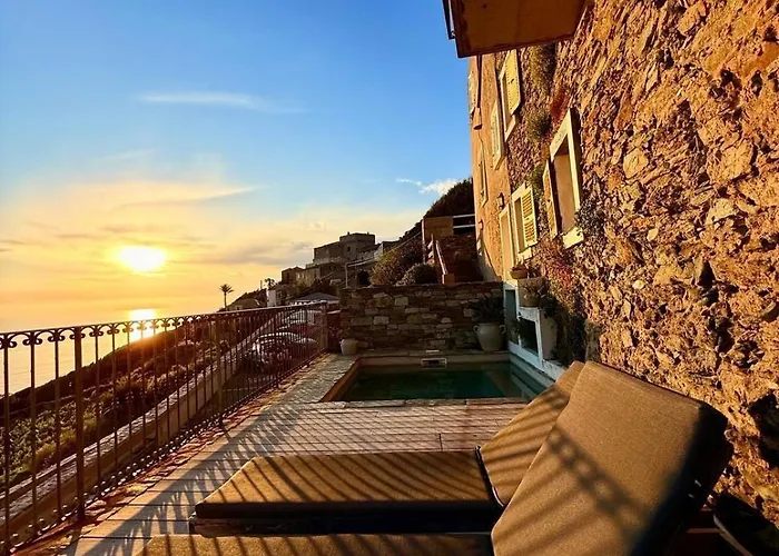 Cap Helios, Vue A Couper Le Souffle A Centuri Villa